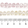 Transparent Painted Glass Beads Strands LS-DGLA-A034-T8mm-A25-3