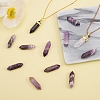 Faceted Natural Amethyst Beads G-SZ0001-45-6