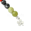 2Pcs Natural Gemstone Keychain KEYC-JKC01171-5