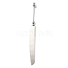 Non-Tarnish 201 Stainless Steel Cake Spatulas AJEW-P114-01L-P-2