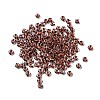 Transparent Stripe Glass Seed Beads GLAA-NH0001-06B-2