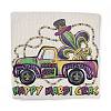 Mardi Gras Carnival Theme Linen Pillow Covers AJEW-H146-02D-2