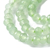 Dyed Natural Malaysia Jade Rondelle Beads Strands G-E316-2x4mm-56-3