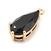 Brass Pave Cubic Zirconia Pendants KK-Q801-01G-01-2