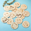 Basswood Milestone Cards WOOD-TA0001-41B-11