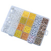 DIY 24 Style Acrylic & ABS Beads Jewelry Making Finding Kit DIY-NB0012-02I-3