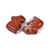 Natural Red Jasper Rabbit Display Decorations G-R007-02C-2