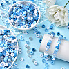 720Pcs 6 Styles Plastic & Acrylic Beads KY-YW0001-77-6