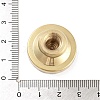 Texture Theme Roung Brass Stamp Head AJEW-M036-06C-G-4