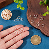 20Pcs 5 Styles 925 Sterling Silver Split Rings STER-TA0001-49-6