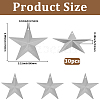 30Pcs Iron Pendants IFIN-GF0001-58-2