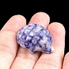 Natural Blue Spot Jasper Carved Pangolin Figurines PW-WGB5516-04-1