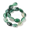 Natural Striped Agate/Banded Agate Beads Strands G-Q182-01I-3