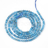 Natural Apatite Beads Strands X-G-T064-17-2mm-2