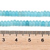 Natural White Jade Beads Strands G-L635-A02-4x2mm-07-5