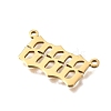 304 Stainless Steel Pendants STAS-D382-04H-G-2
