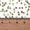 Opaque Picasso Cylinder Glass Beads SEED-Q039-06A-21-4