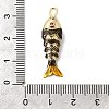 Rack Plating Brass Pendants KK-A268-05G-B02-3