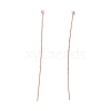 Brass Ball Head Pins X-KK-WH0058-02D-RG-1