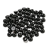 Natural Black Onyx(Dyed & Heated) Cabochons G-H309-03-47-1