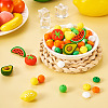 88Pcs 12 Styles Food Grade Eco-Friendly Silicone Beads SIL-TA0001-31-13