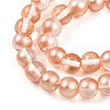 Baking Paint Transparent Glass Beads X1-DGLA-N011-10mm-04-3