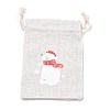 Christmas Cotton Cloth Storage Pouches LS-ABAG-M004-02E-1
