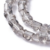 Electroplate Glass Beads Strands EGLA-L023A-PL01-2