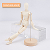 Unfinished Blank Wooden Puppet DIY-WH0163-92C-5