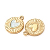304 Stainless Steel Enamel Pendants SA-CBAD609-09G-03-3
