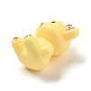10Pcs Opaque Resin Pendants RESI-H160-01P-09-2