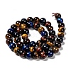 Natural Tiger Eye Beads Strands X-G-F173-14-8mm-2