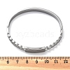 304 Stainless Steel Hinged Bangles for Women BJEW-A011-21P-5