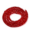 Glass Beads Strands EGLA-T021-01I-2