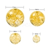 186Pcs 4 Sizes Natural Citrine Beads Strands G-LS0001-08-3