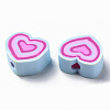 Handmade Polymer Clay Beads X-CLAY-T020-13A-3