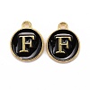 Golden Plated Alloy Charms X-ENAM-S118-02F-1
