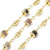 Natural Tourmaline Column Link Chains CHC-K014-07G-05-1