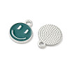 Alloy Enamel Charms ENAM-YW0006-03K-2