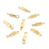 Brass Screw Clasps KK-N254-05G-NF-2