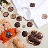 30Pcs Coconut Buttons COCB-ME0001-01-5