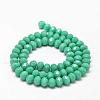 Faceted Rondelle Glass Beads Strands X-GLAA-I033-8mm-28-2