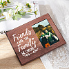 MDF Wood Photo Frames DIY-WH0231-052-6