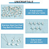 Unicraftale 50Pcs 304 Stainless Steel Cup Pearl Peg Bails Pin Pendants STAS-UN0004-55-5