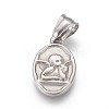 Non-Tarnish 304 Stainless Steel Pendants LS-STAS-E449-71P-1