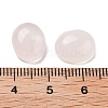 Natural Rose Quartz Cabochons G-G145-01A-38-3