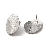 Non-Tarnish 304 Stainless Steel Stud Earrings Findings STAS-B041-05P-1