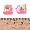 Brass Enamel Pendants LS-KK-A300-05G-3