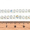 Transparent Glass Beads Strands EGLA-N016-4mm-06-4
