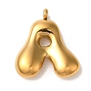 26Pcs Ion Plating(IP) 304 Stainless Steel Pendants STAS-M017-08G-M-2